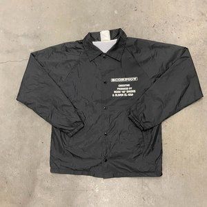 Drake Scorpion Tour Promo OVO Rap Black Nylon Coach Jacket